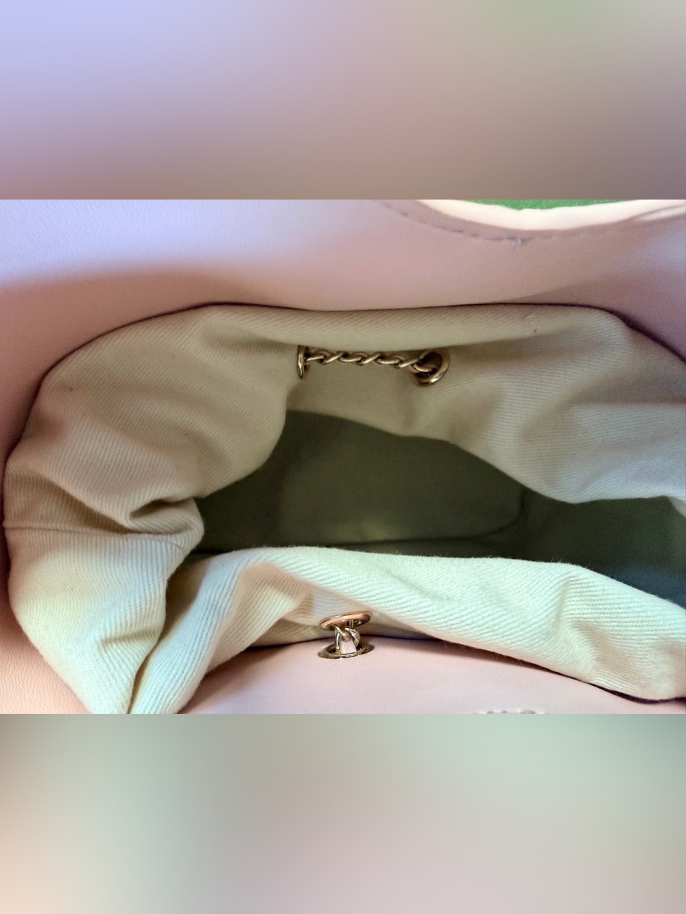 FULL SET New Chanel Pink Quilted Calfskin Small Shopping Bag wGold Tone Hardware - Picture 11 of 15